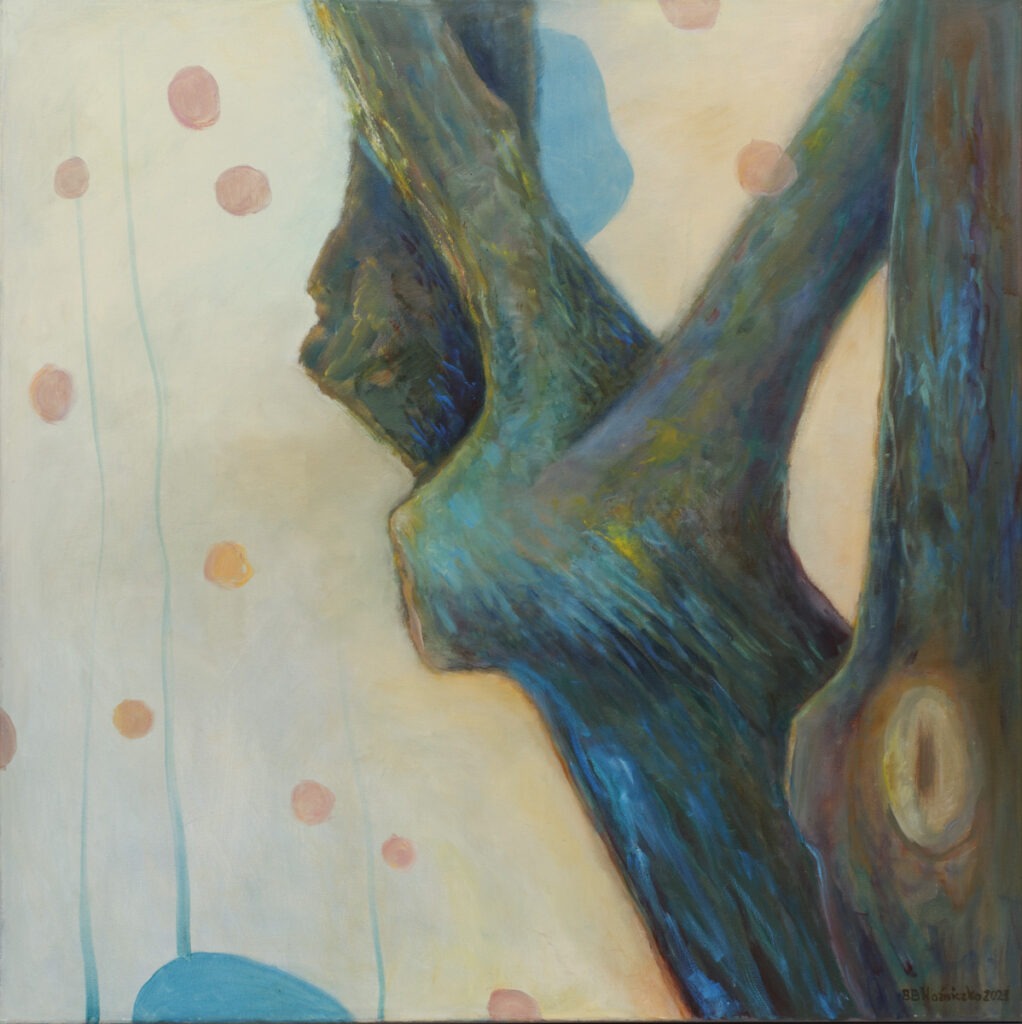 Drzewa II (2021) - Barbara Bielecka-Woźniczko - drzewo