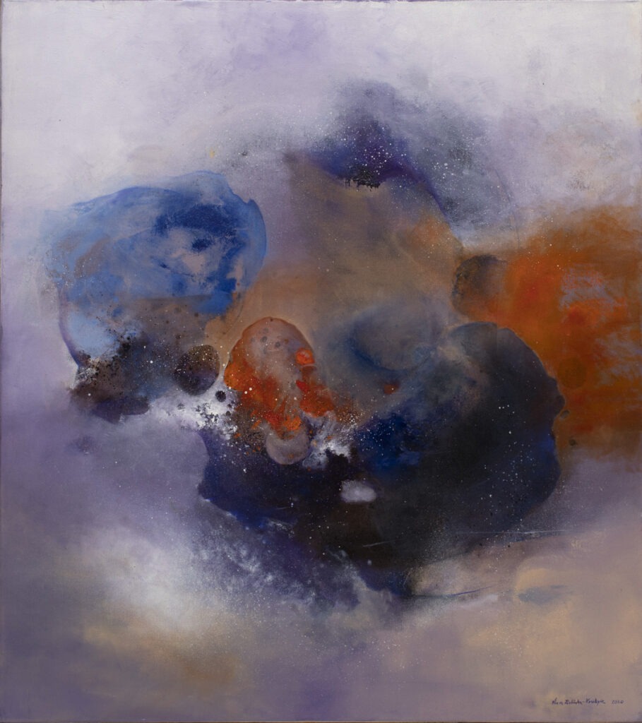 Siódme niebo (2020) - Nina Sielińska-Krudysz - abstrakcja