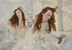 Ewa (2013) - Katarzyna Boguszewska - dwie kobiety w białych sukniach