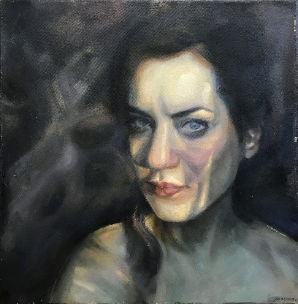 autoportret w świetle i cieniu - Zuzanna pieczyńska