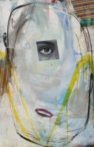 bez tytułu - Michał rejner - portret abstrakcja