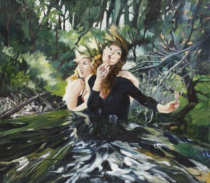 rusałki - Katarzyna boguszewska - realizm, dwie kobiety, w tle las