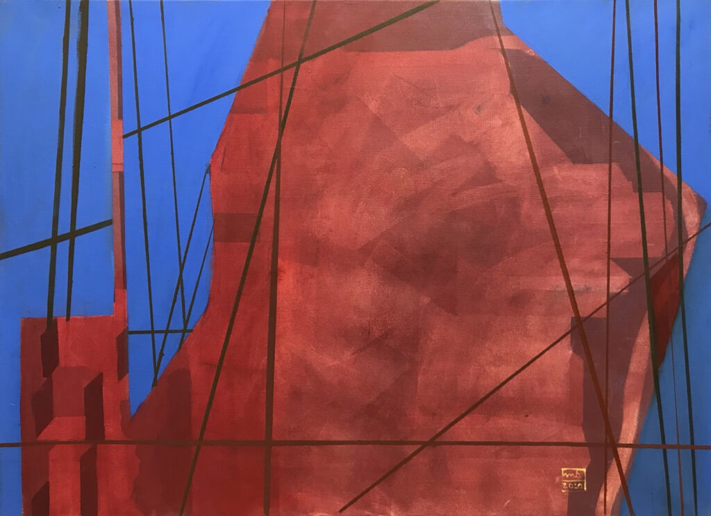 wieża babel 1 - Małgorzata bundzewicz - abstrakcja