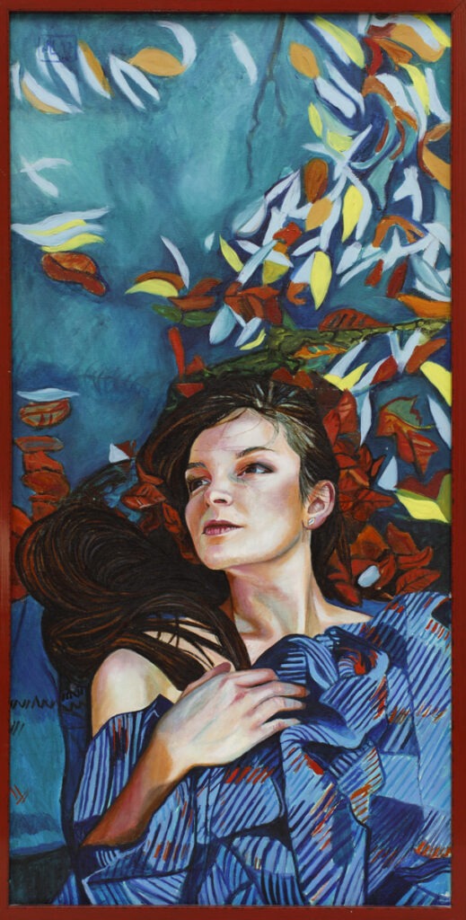 listopad - Małgorzata limon - portret kobiety