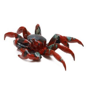 krab czerwony - Aneta śliwa - rzeźba, krab, czerwony