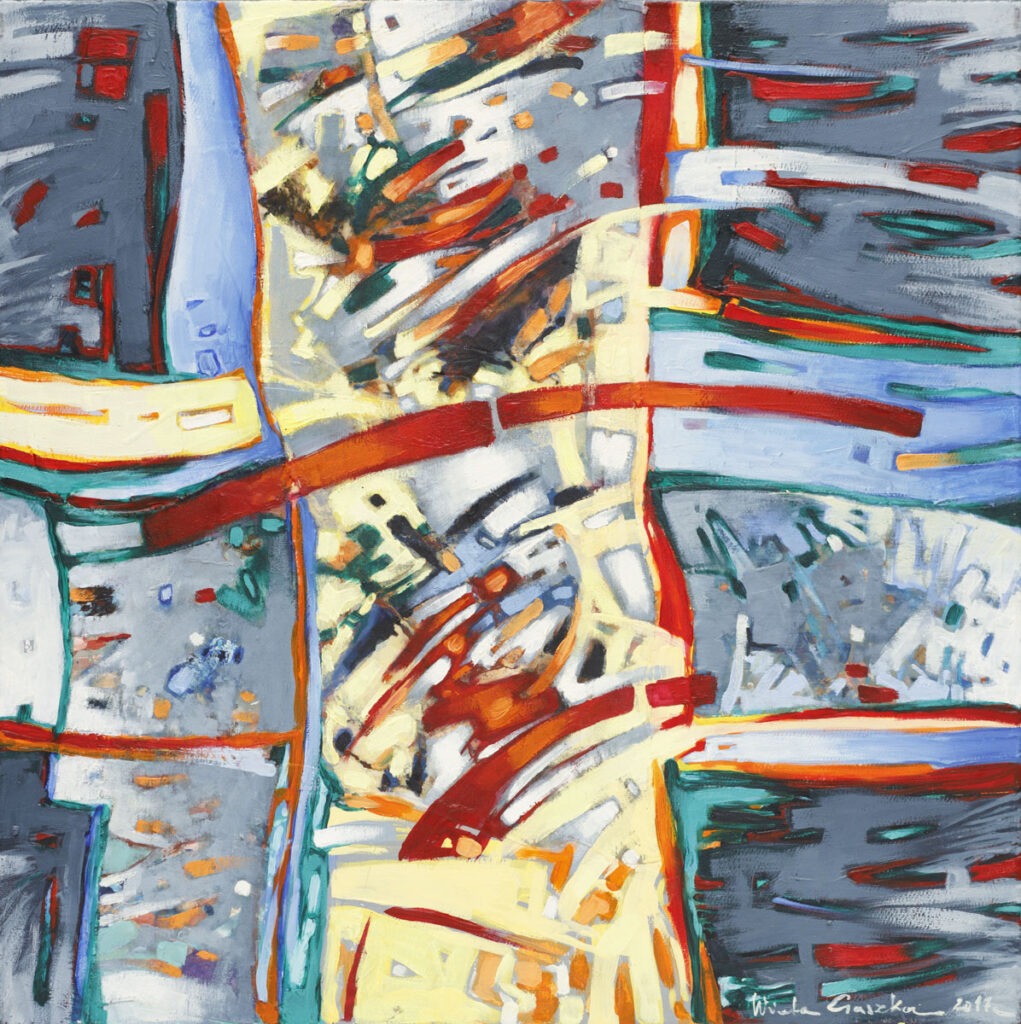 z palety 13 - Wioletta gaszka - abstrakcja, żywe kolory