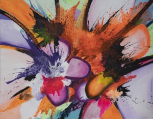 fantazja - Michał jamioł - abstrakcja, dynamiczna, żywe kolory, ekspresja