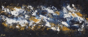 abstract blue - Małgorzata gajek - abstrakcja