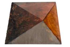 Agata Czeremuszkin-Chrut - Obiekt brązowy, 2016 - abstrakcyjny obiekt przestrzenny