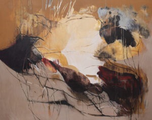 Agata Czeremuszkin-Chrut - obraz abstrakcyjny