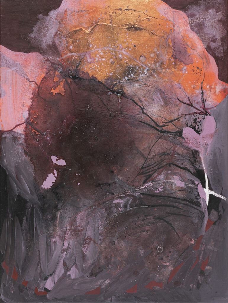 Agata Czeremuszkin-Chrut - Otoczaki 19, 2020 - abstrakcyjny obraz