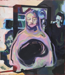 Mariia Shpychak, Pustka w środku, 2020, abstrakcja figuratywna
