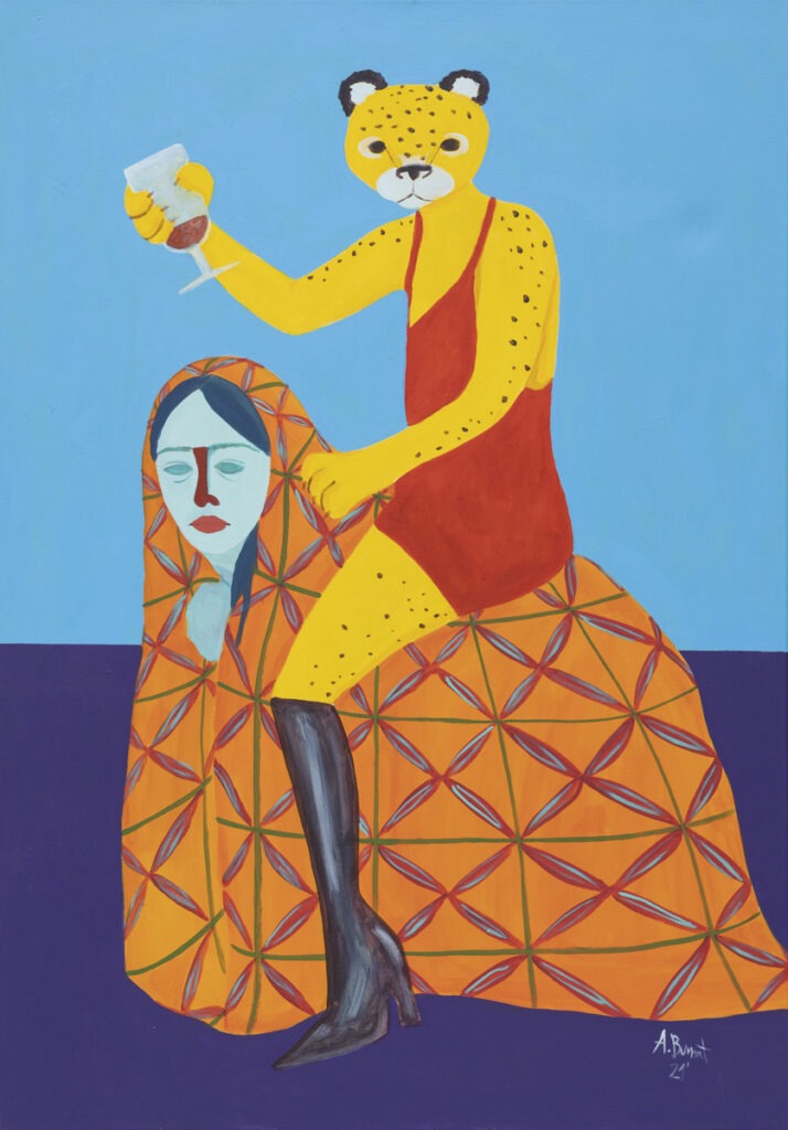 Agata Burnat, sztuka młoda, kobieta