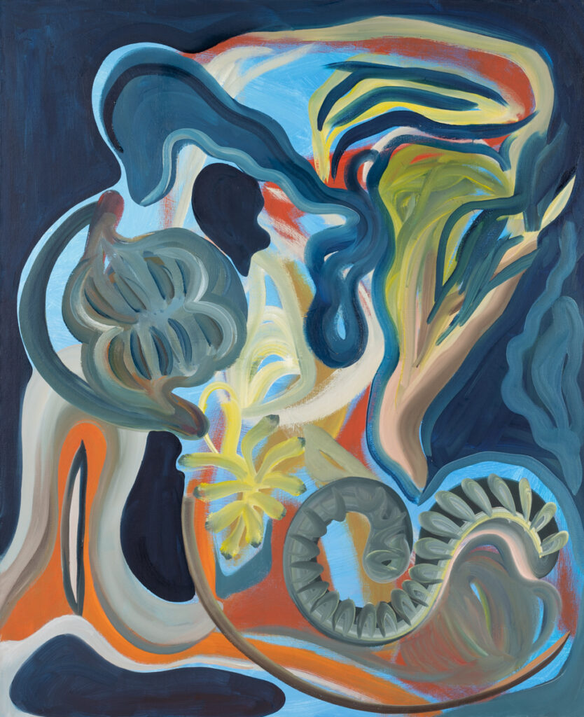 Svitlana Korovai - Z cyklu Metamorfozy, 2022 - kolorowa abstrakcja