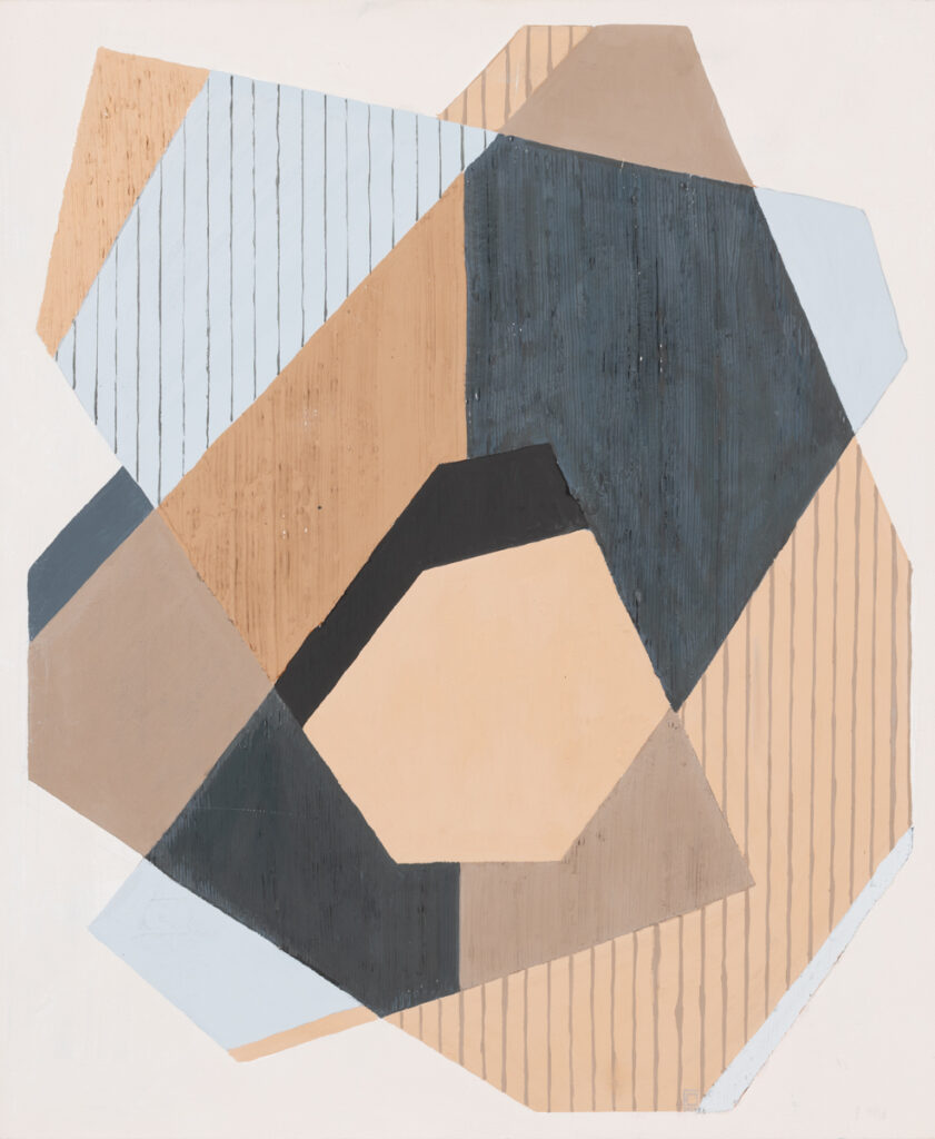Yuliya Halyshyn - Sealant, 2021 abstrakcja geometryczna