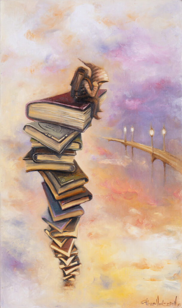 Piter Vonszpon No co ty, 2011 książki wyobraźnia dziecko czytające nauka edukacja niebo samotność most