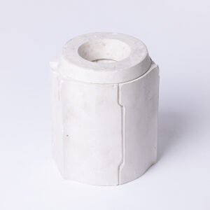 Gipsowa forma do produkcji porcelany – wazon, 2. poł. XX w.